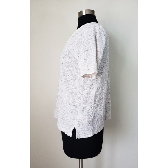 Cynthia Rowley Light Beige Linen Blouse - Picture 4 of 4